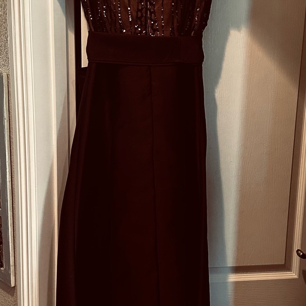 Elegant Sequin Evening Gown